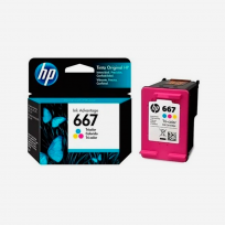 Cartucho 667 HP Color 