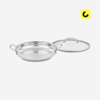 Sartén de Acero Inoxidable Cuisinart 12"