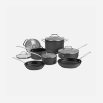 Juego de Ollas de Acero Inoxidable Cuisinart 11 Piezas