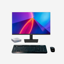 Mini PC 7000 Ryzen 5 + Monitor Síragon 24"  + Teclado + Mouse Soneview