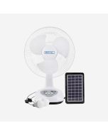 Ventilador Recargable / Solar Royal 12"