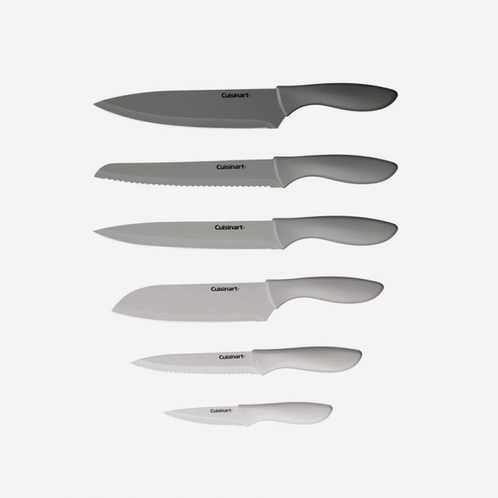 Set de cuchillos 12 piezas Cuisinart acero inoxidable