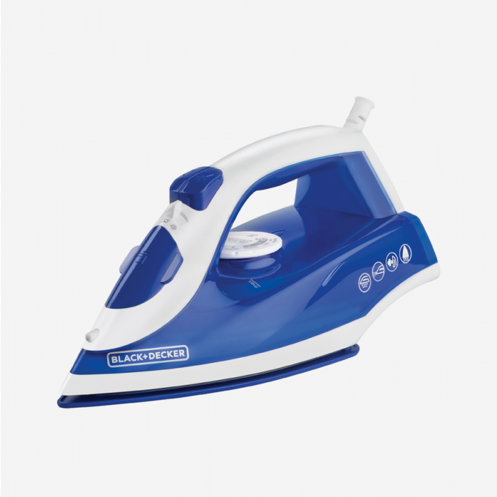 Plancha de Ropa Antiadherente Auto Clean Black & Decker